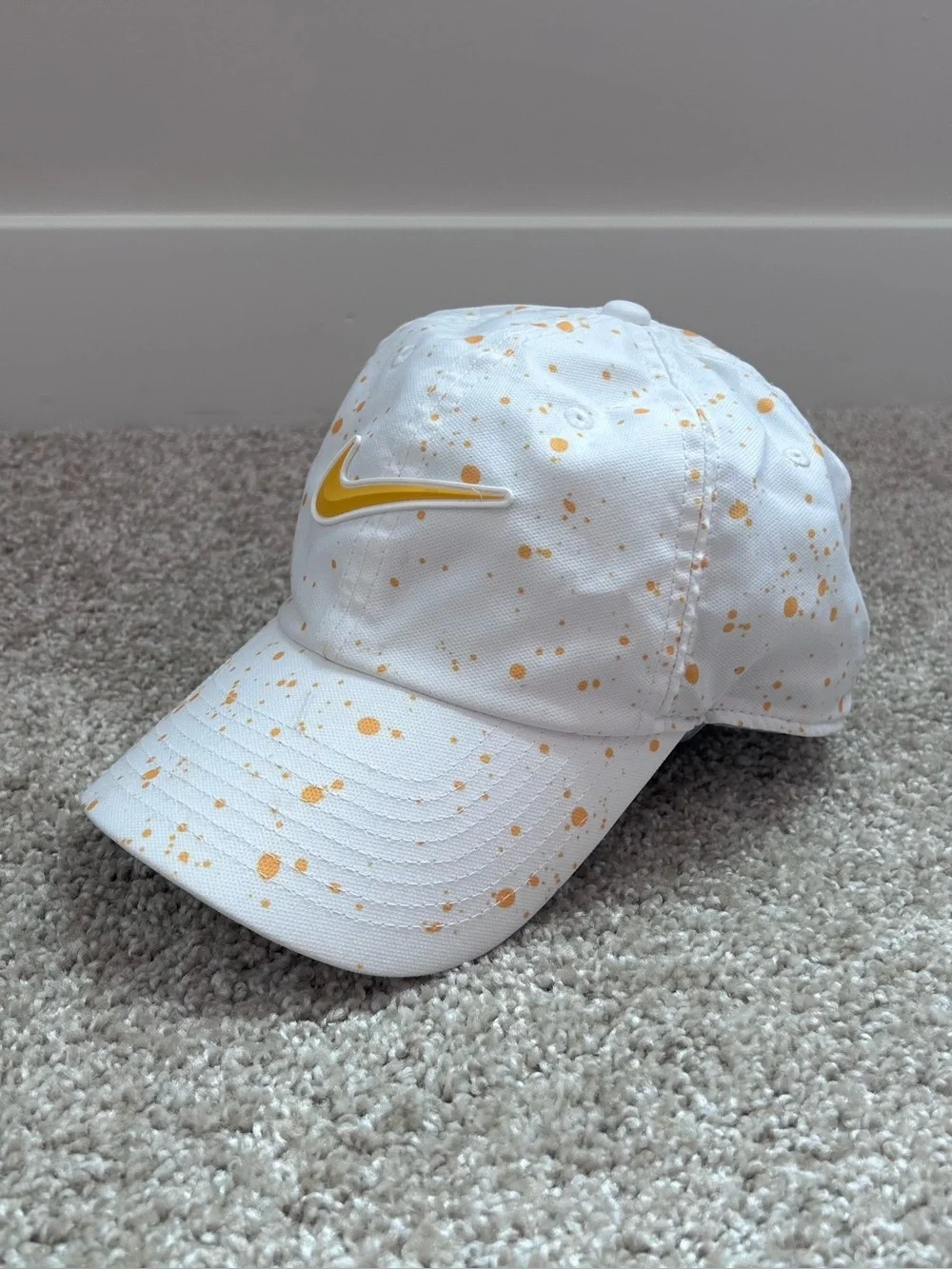 Nike Club Cap Dri-FIT Tennis Heritage Speckled Hat Size Medium/Large